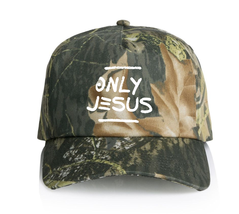 Only Jesus Camo Cap