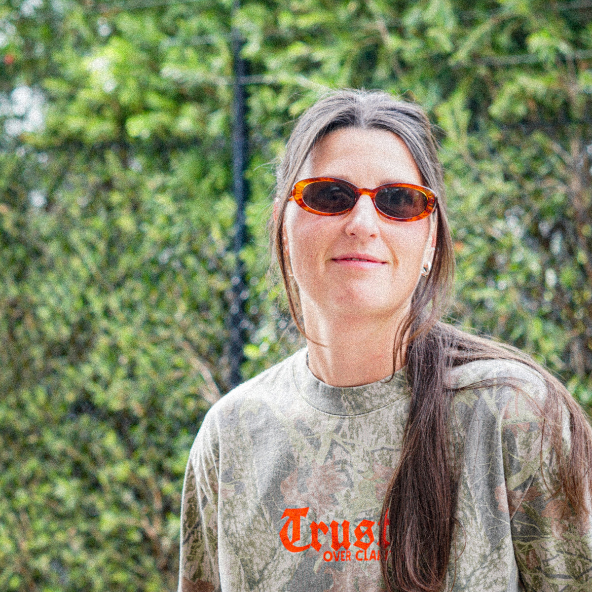 Trust Over Clarity Camo Tee