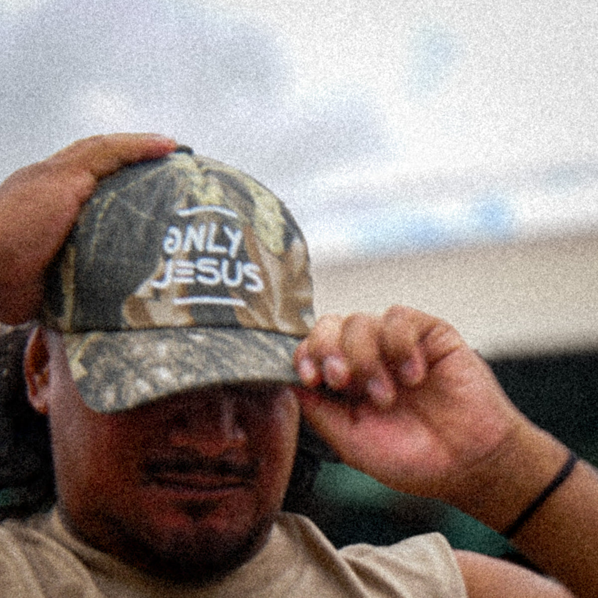Only Jesus Camo Cap