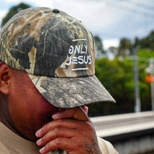 Only Jesus Camo Cap