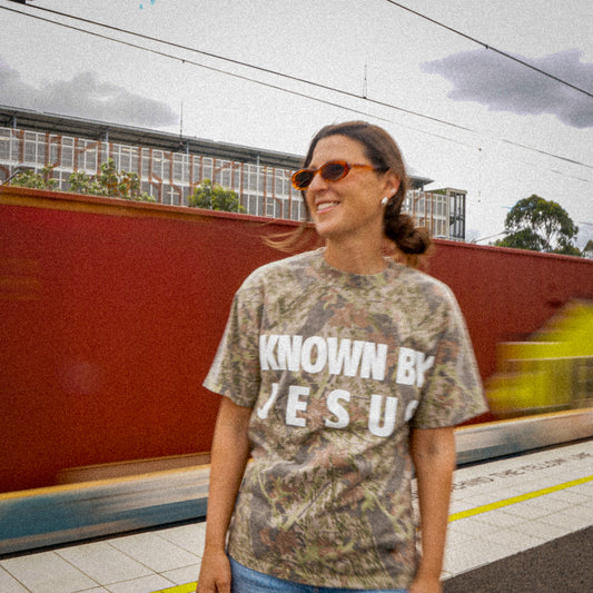 Known by Jesus Camo Tee