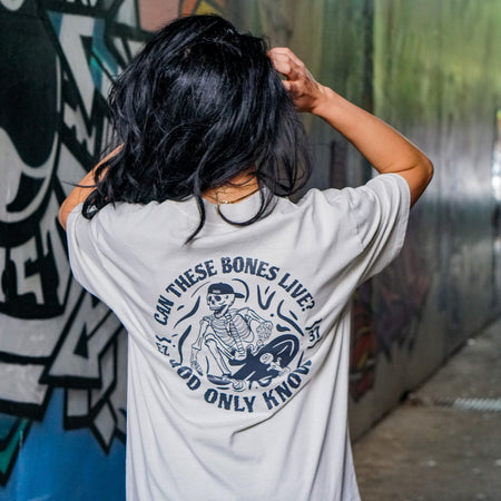 God Only Knows T-Shirt Christian Clothing - Oversized Graphic Tee